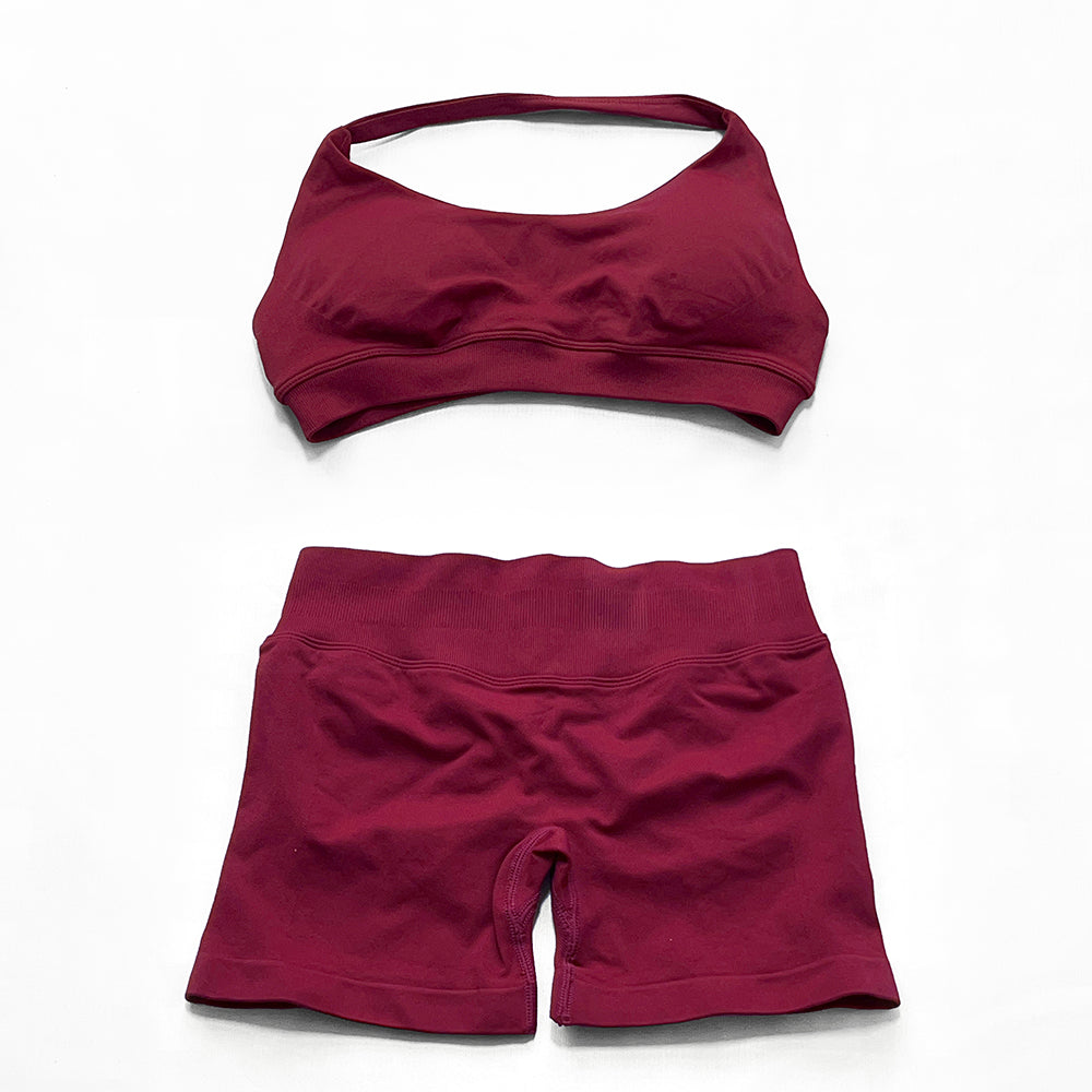 Impact Sports Bra & Short 2 Pieces Set