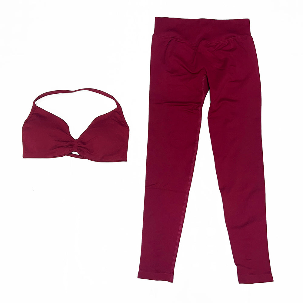 Impact Strappy Bra & Legging 2 Pieces Set