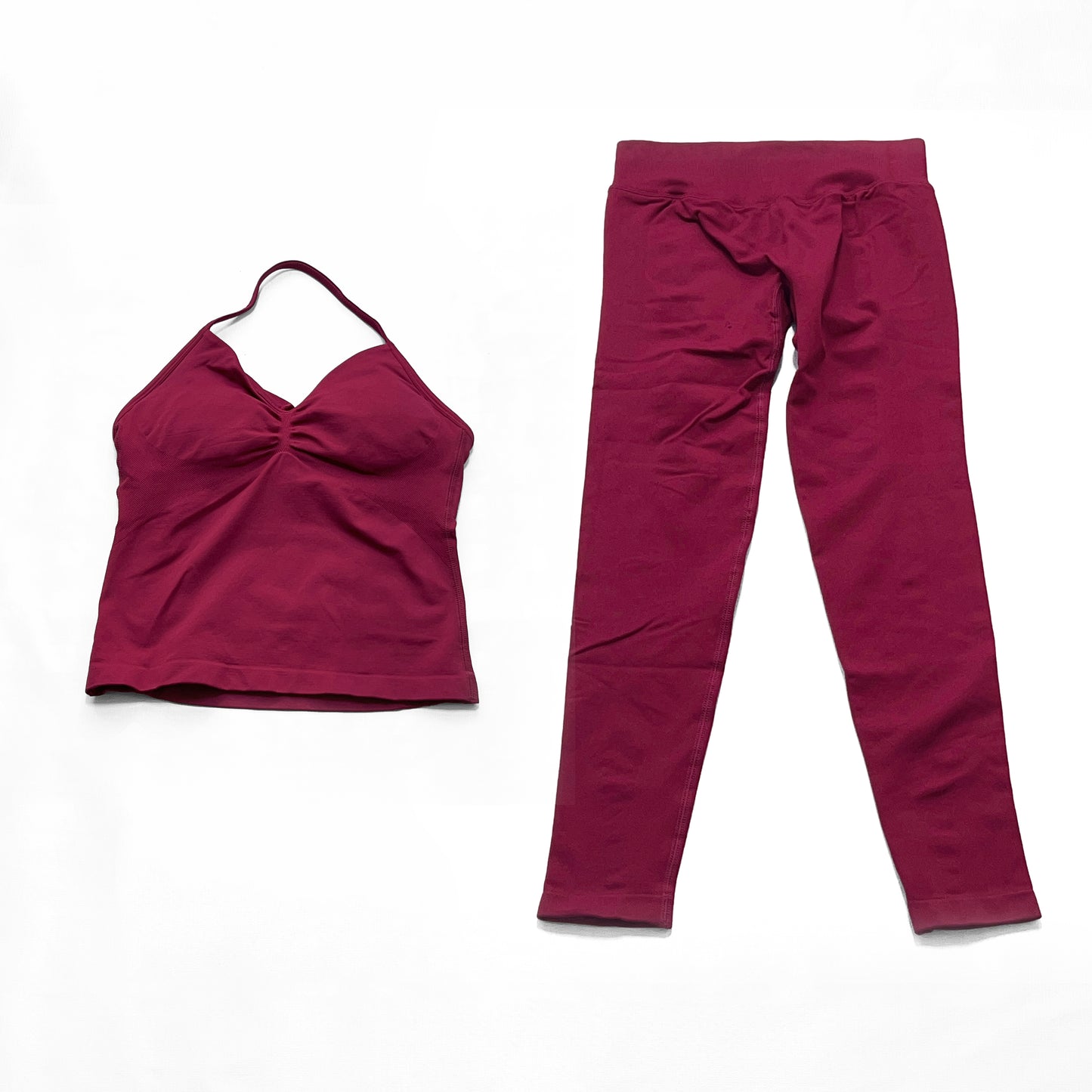 Impact Longline Strappy Top & Legging 2 Pieces Set