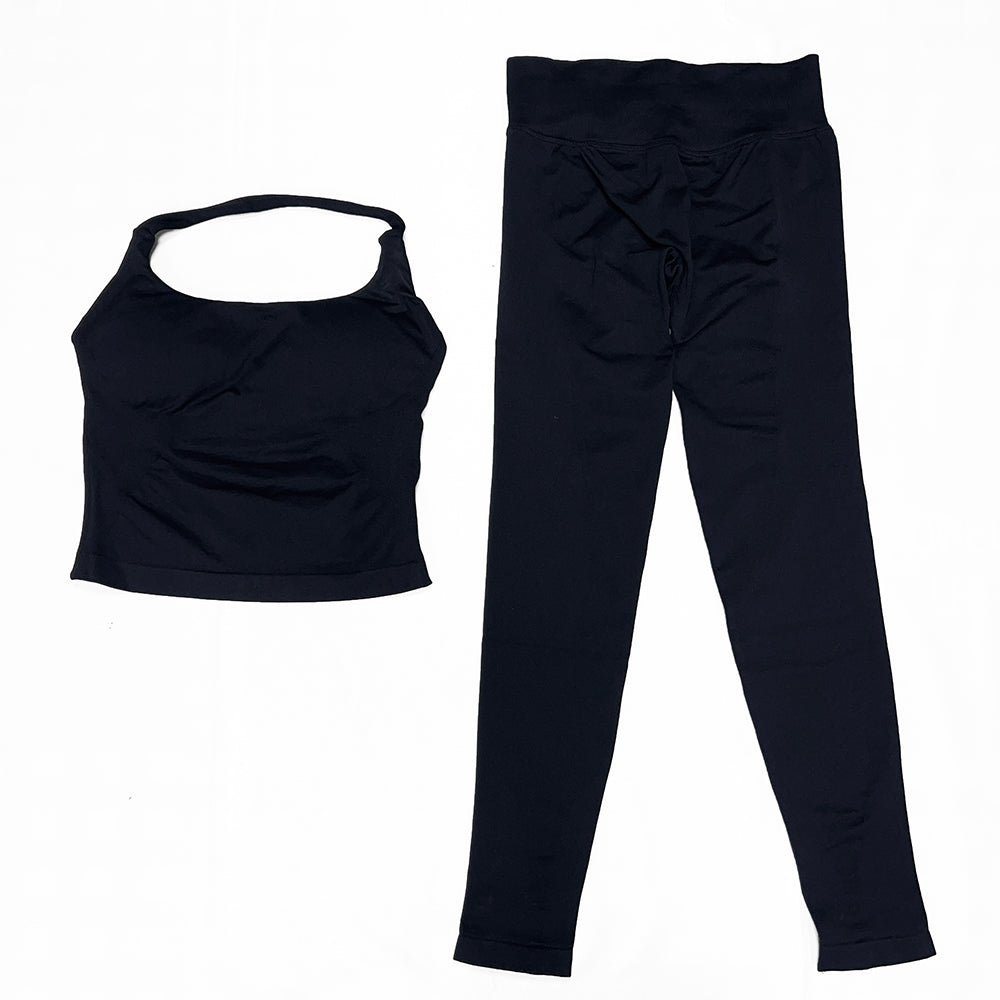 Impact Halter Top & Legging 2 Pieces Set