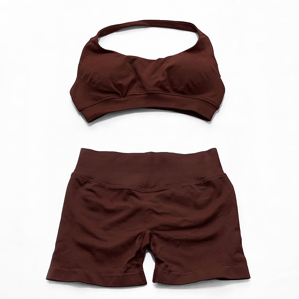 Impact Sports Bra & Short 2 Pieces Set