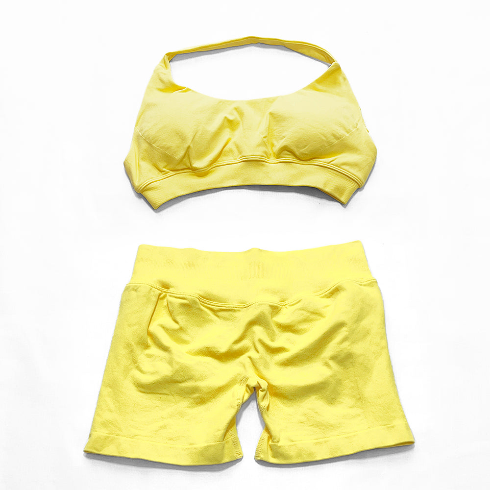 Impact Sports Bra & Short 2 Pieces Set