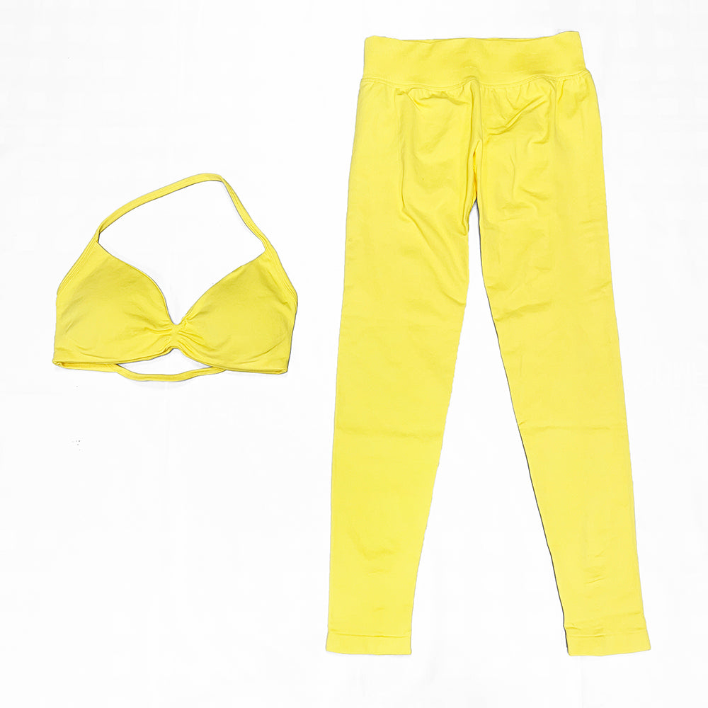 Impact Strappy Bra & Legging 2 Pieces Set