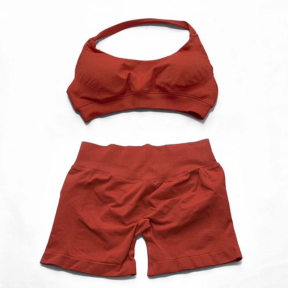 Impact Sports Bra & Short 2 Pieces Set