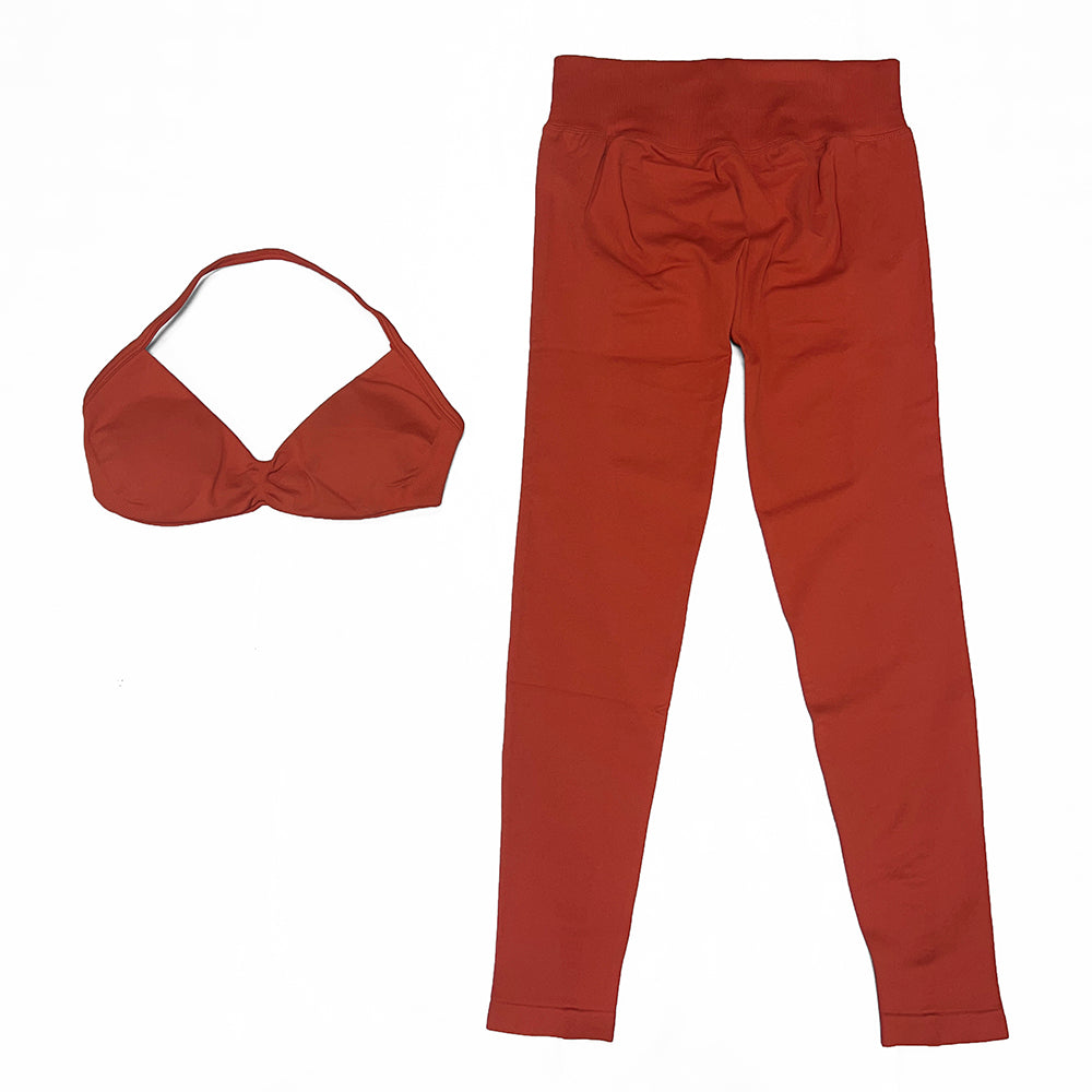 Impact Strappy Bra & Legging 2 Pieces Set