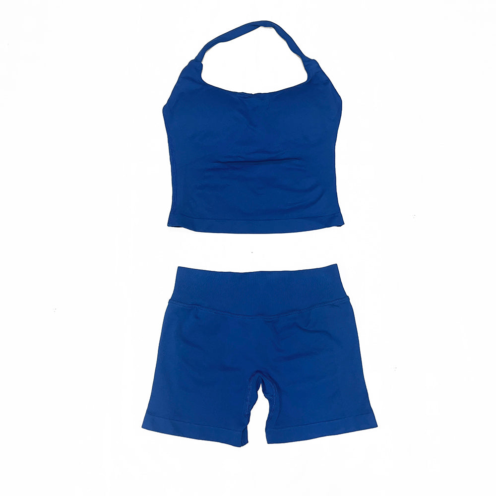 Impact Halter Top & Short 2 Pieces Set