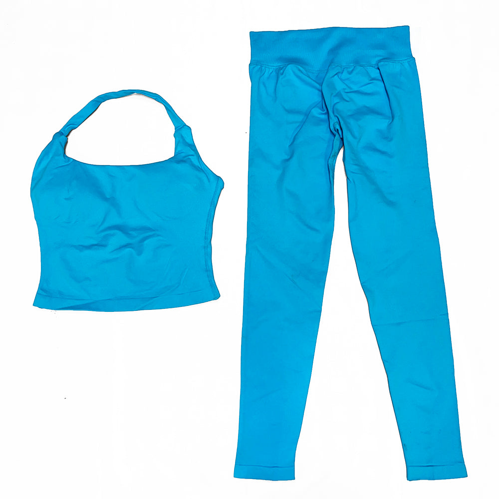 Impact Halter Top & Legging 2 Pieces Set