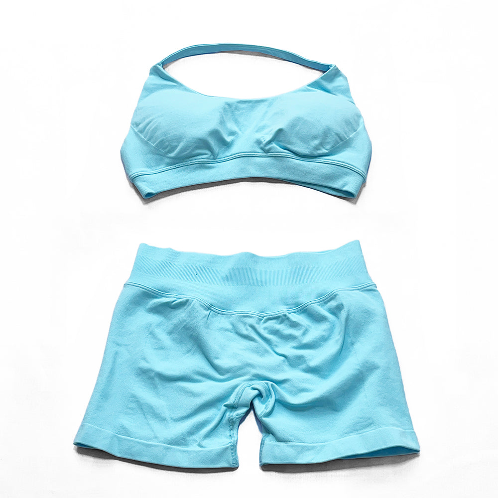 Impact Sports Bra & Short 2 Pieces Set