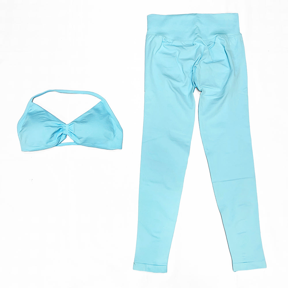 Impact Strappy Bra & Legging 2 Pieces Set