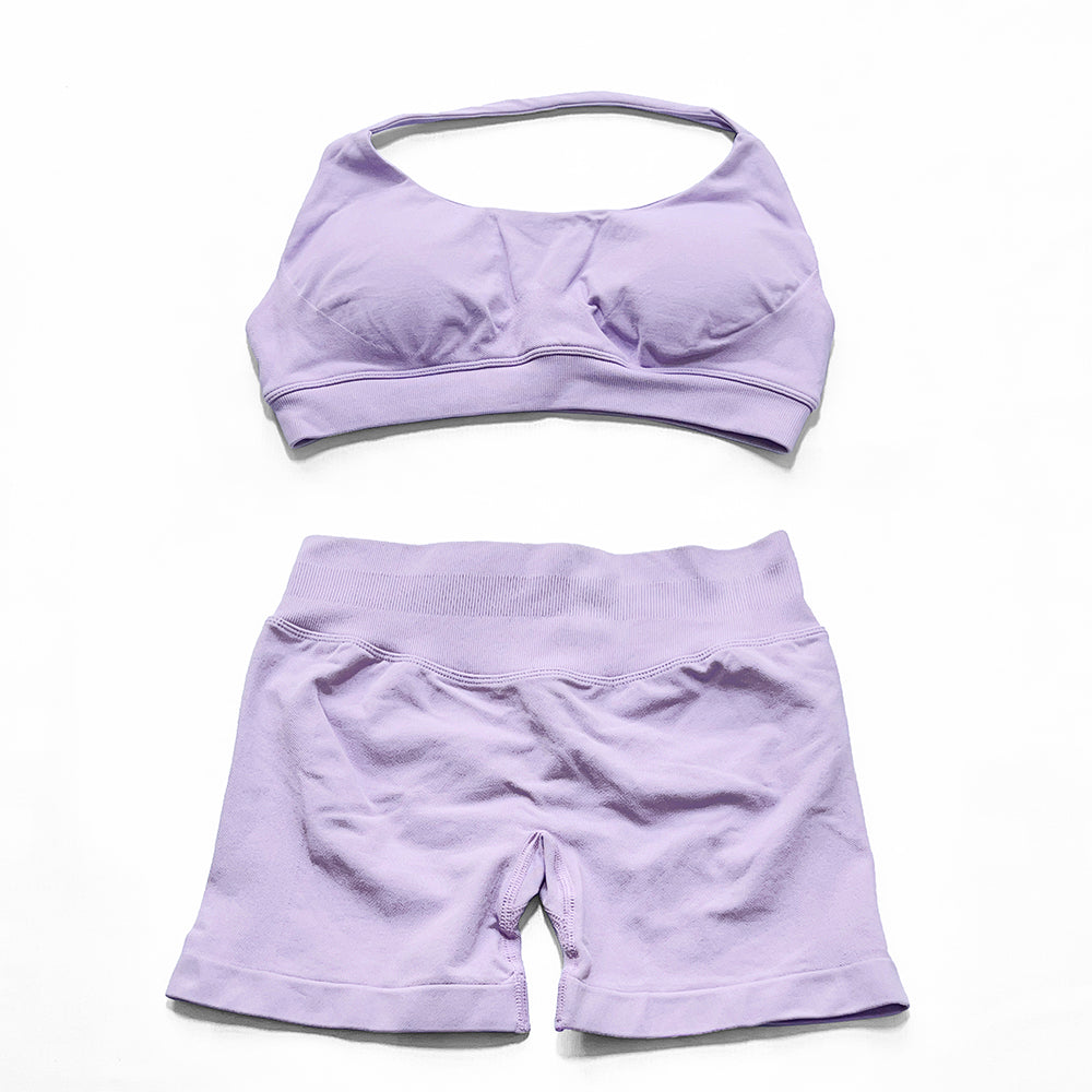 Impact Sports Bra & Short 2 Pieces Set