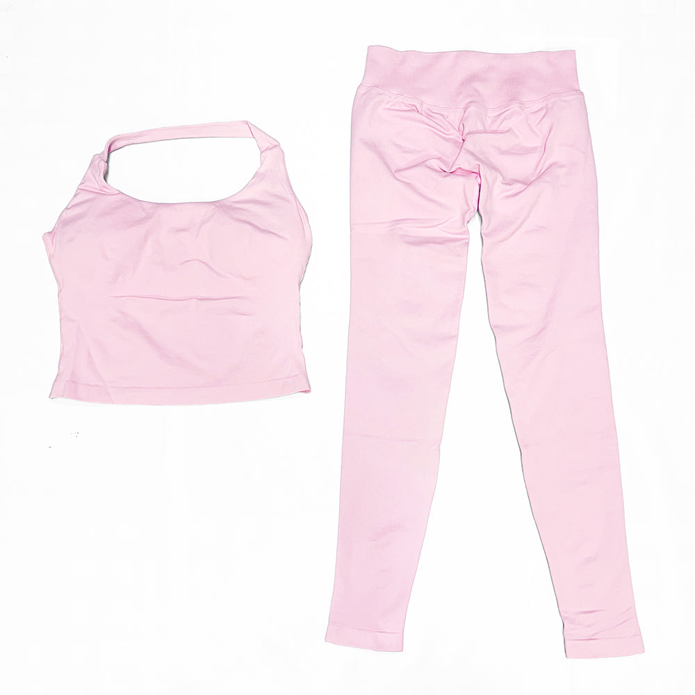 Impact Halter Top & Legging 2 Pieces Set