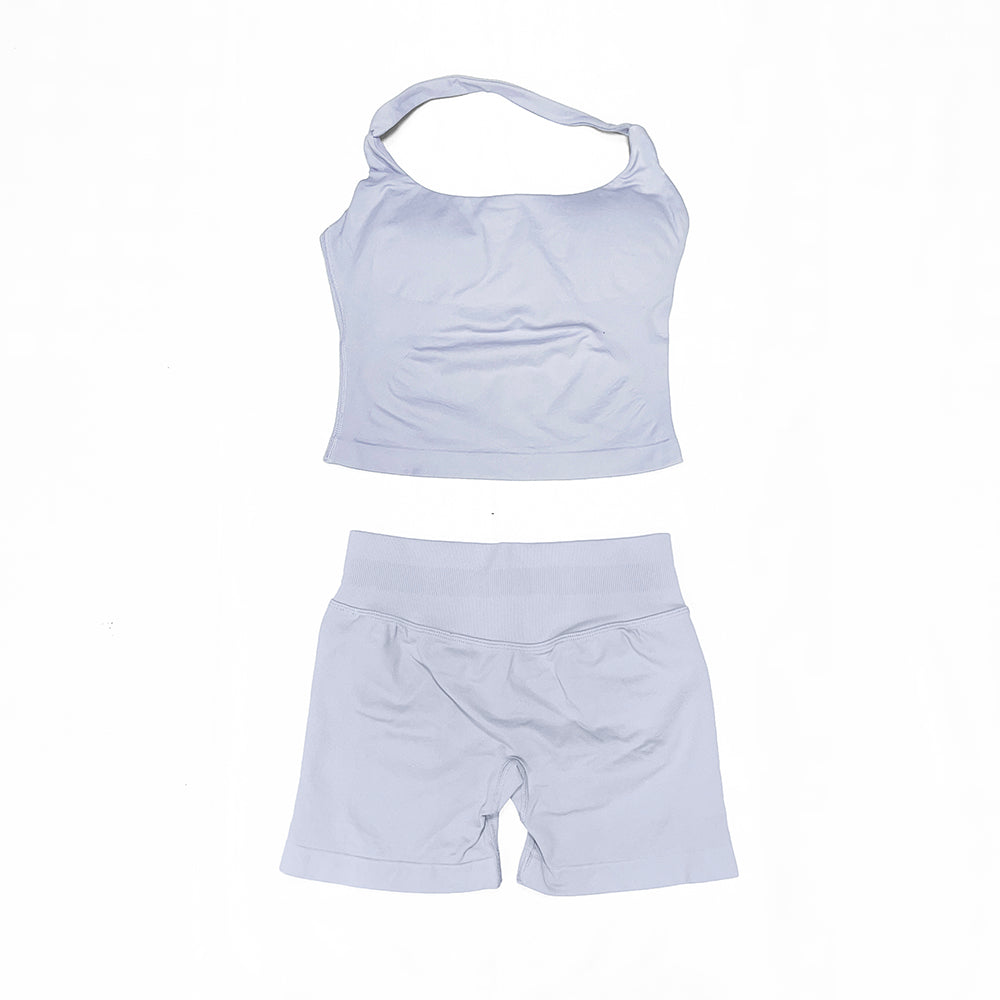 Impact Halter Top & Short 2 Pieces Set
