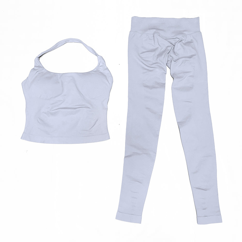 Impact Halter Top & Legging 2 Pieces Set