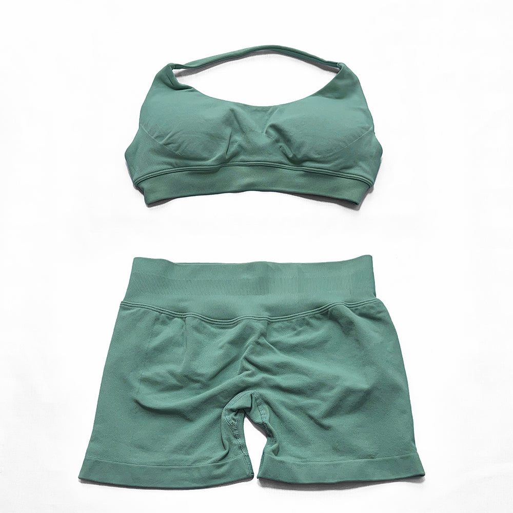 Impact Sports Bra & Short 2 Pieces Set