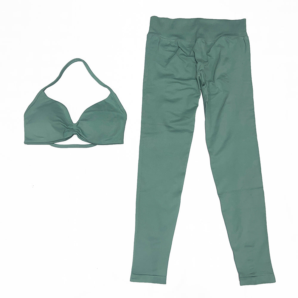 Impact Strappy Bra & Legging 2 Pieces Set