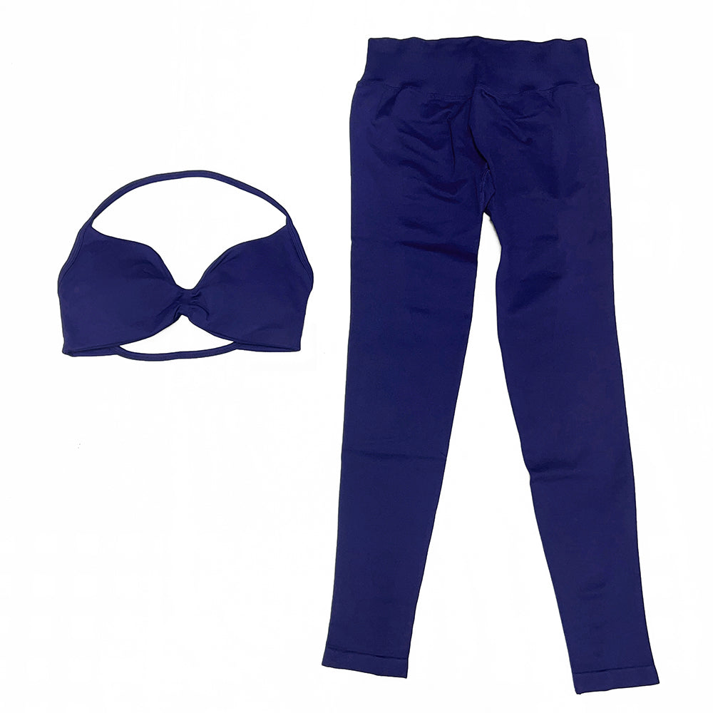 Impact Strappy Bra & Legging 2 Pieces Set
