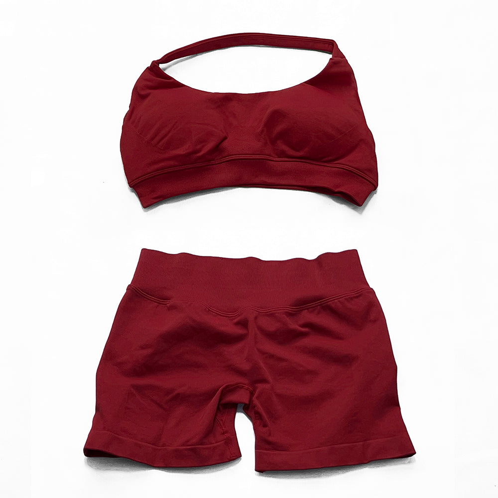 Impact Sports Bra & Short 2 Pieces Set