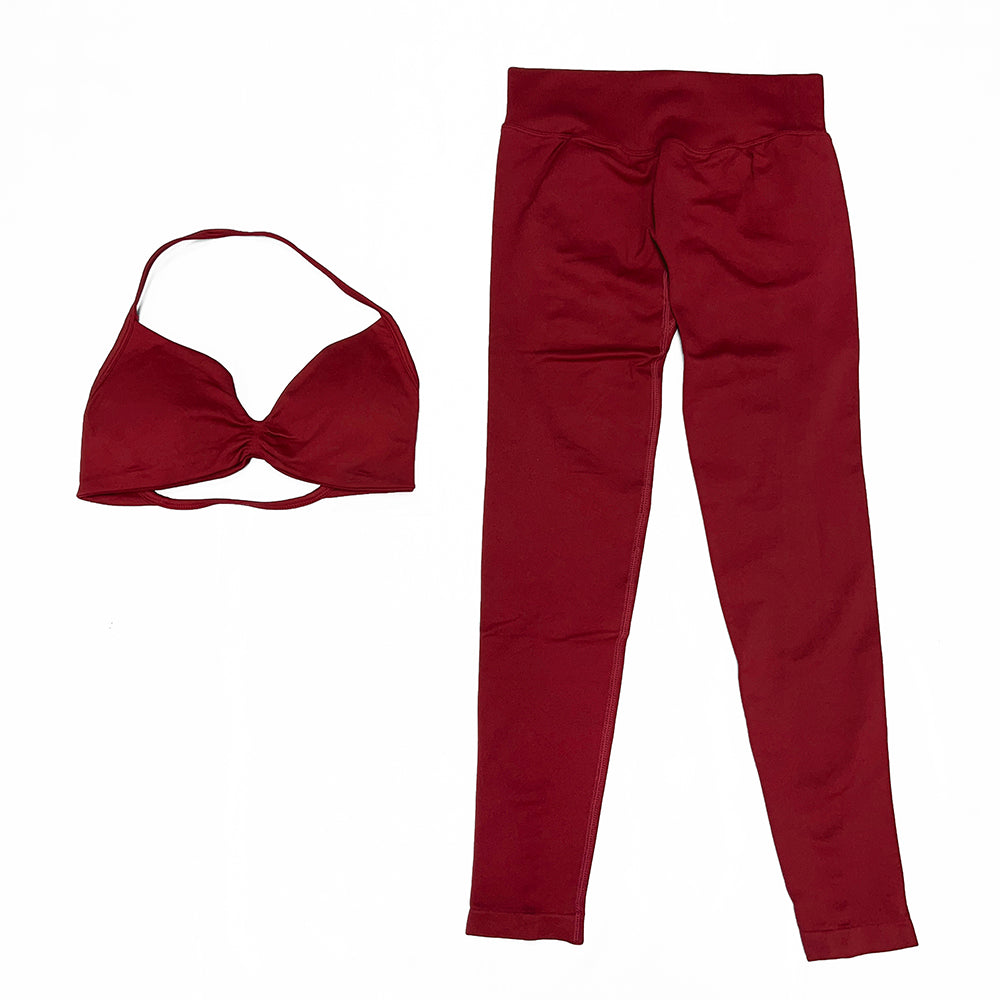 Impact Strappy Bra & Legging 2 Pieces Set