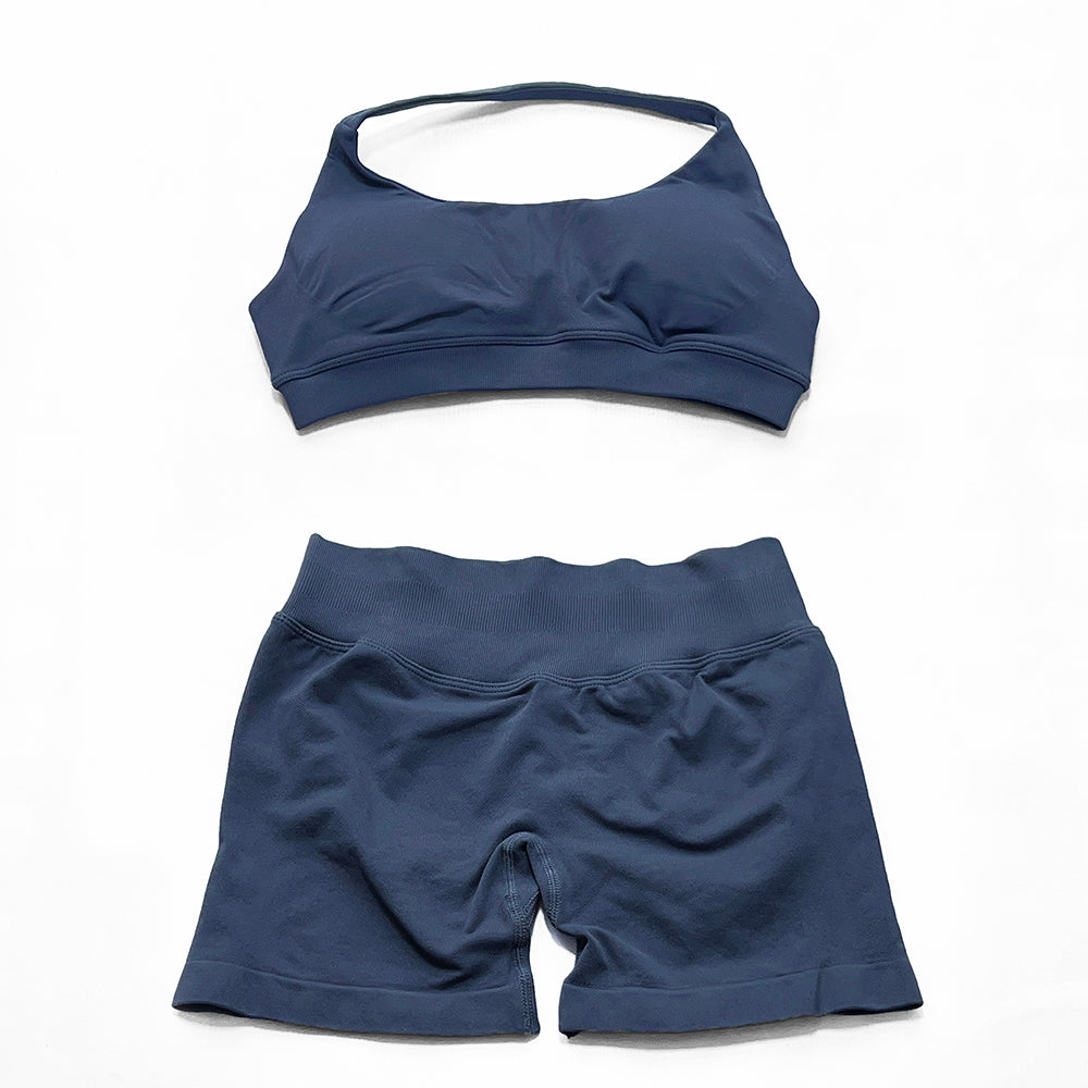 Impact Sports Bra & Short 2 Pieces Set
