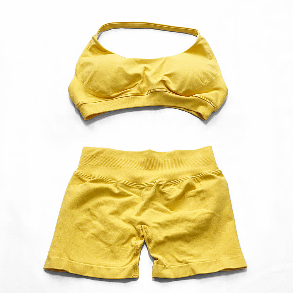 Impact Sports Bra & Short 2 Pieces Set