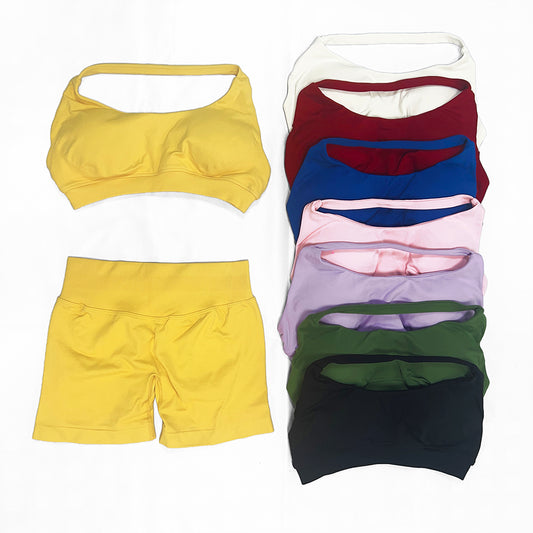 Impact Sports Bra & Short 2 Pieces Set