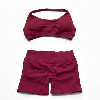 Impact Sports Bra & Short 2 Pieces Set