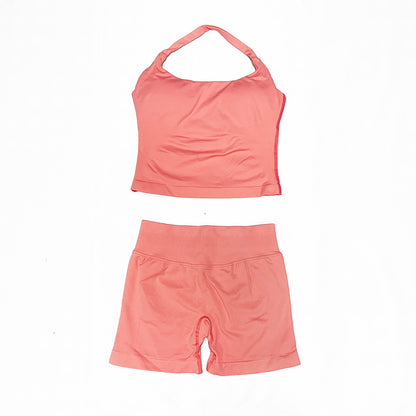 Impact Halter Top & Short 2 Pieces Set