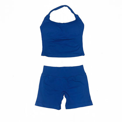 Impact Halter Top & Short 2 Pieces Set
