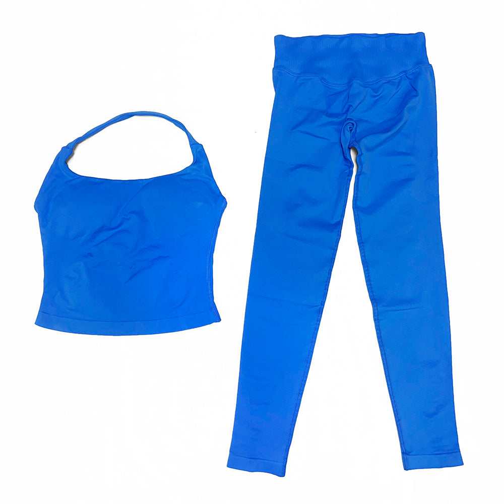 Impact Halter Top & Legging 2 Pieces Set