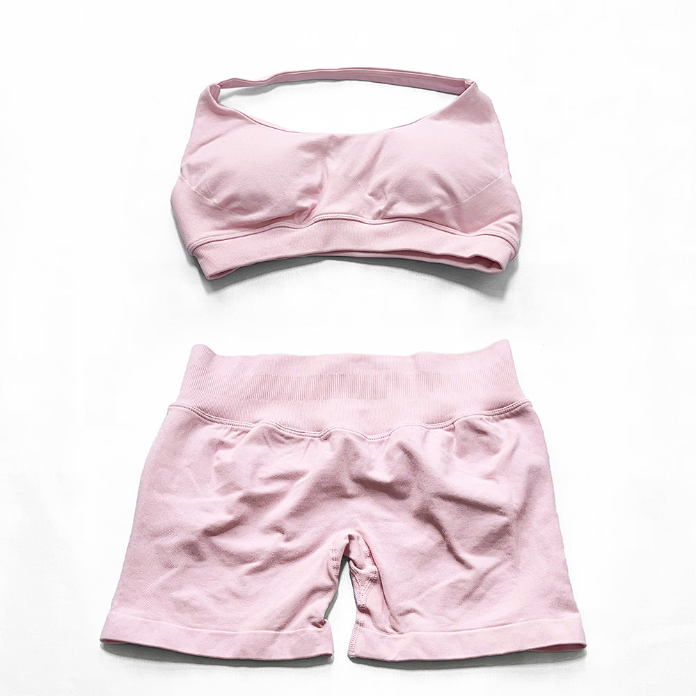 Impact Sports Bra & Short 2 Pieces Set