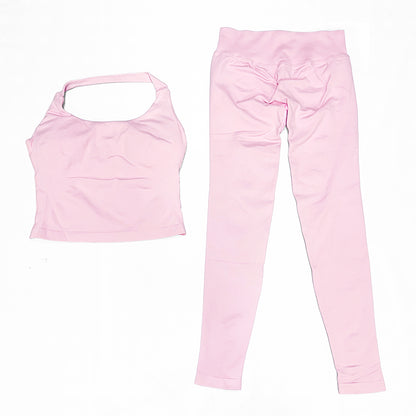 Impact Halter Top & Legging 2 Pieces Set