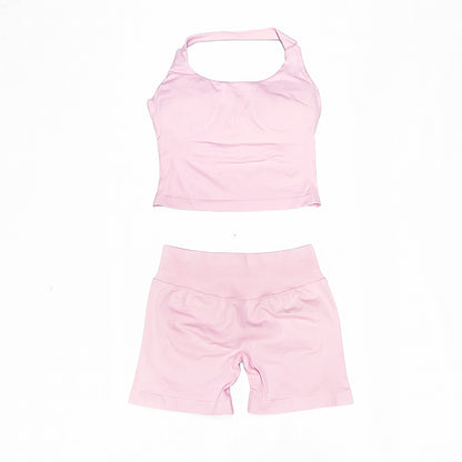Impact Halter Top & Short 2 Pieces Set