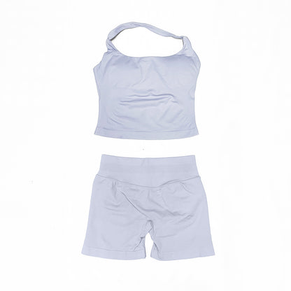 Impact Halter Top & Short 2 Pieces Set