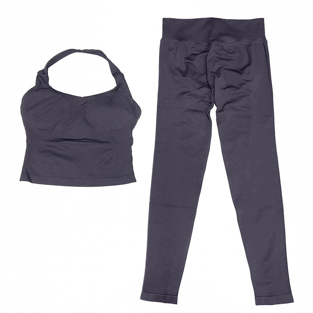 Impact Halter Top & Legging 2 Pieces Set