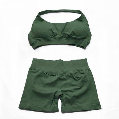 Impact Sports Bra & Short 2 Pieces Set
