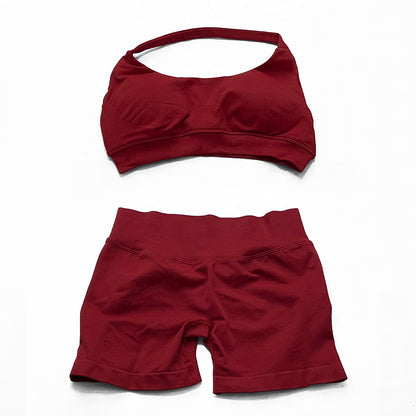 Impact Sports Bra & Short 2 Pieces Set