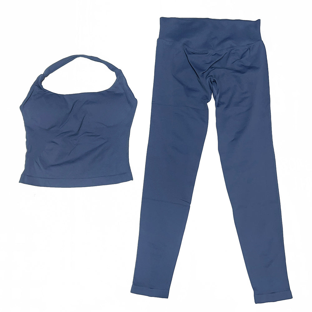Impact Halter Top & Legging 2 Pieces Set